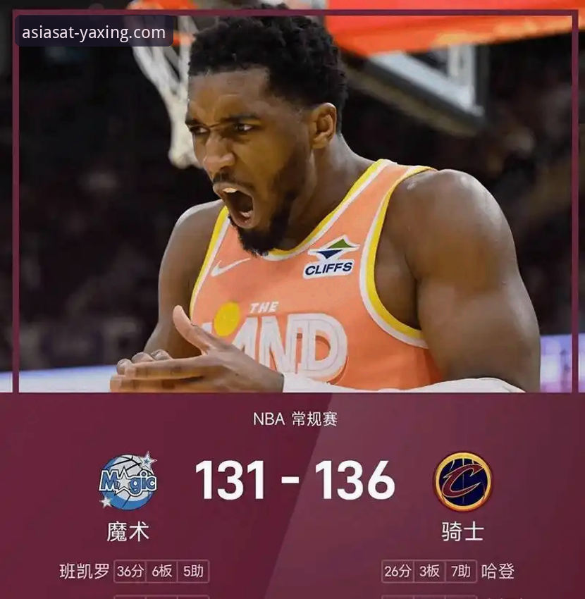 米切尔42分引领骑士险胜魔术，赛事深度解析